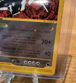 Pokemon Steelix Rare Card Skyridge Set, Card 31/144 & Feralgatr - Image 4