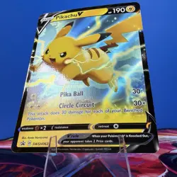 Pikachu V SWSH063: Black Star Promo Mint Pokemon Card - Image 3