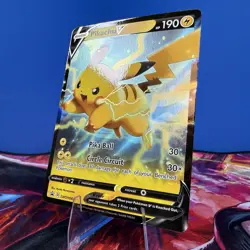 Pikachu V SWSH063: Black Star Promo Mint Pokemon Card - Image 4