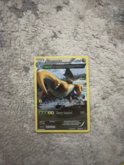 Pokemon TCG Dragonite Roaring Skies Reverse Holo Rare Card 52/108 - Image 1