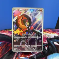 Charcadet 022 ETB Black Star Promo - Pokemon TCG Phantasmal Flames - Mint - Image 1