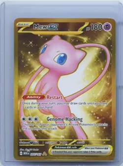 2023 Pokemon TCG Mew EN ex Scarlet & Violet 151 205/165 Holo NM - Image 1