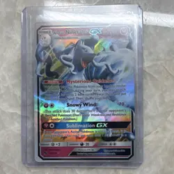 Pokemon Alolan Ninetales GX Ultra Rare Holo Sm-Lost Thunder 132/214 200 HP - Image 1