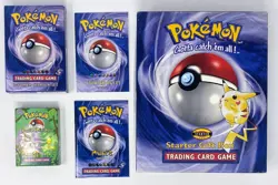 Pokemon Trading Card Game 1999 Starter Gift Box - Empty Boxes & Rules - NO CARDS - Image 2