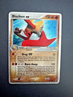 Pokemon TCG Blaziken EX 90/100 Holo Crystal Guardians - Image 1