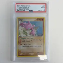 2005 Pokemon Gligar Reverse Holo Unseen Forces #57/115 PSA 9 RARE POP 53 - Image 1
