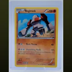 2015 POKEMON ANCIENT ORIGINS REGIROCK 40/98 RARE NM - Image 1