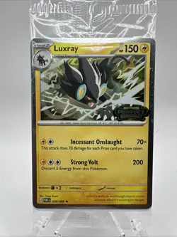 Pokemon Luxray 028/088 Perfect Order Best Buy Stamped Promo SEALED NM Mint - Image 1