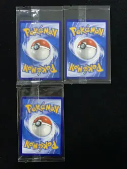 2025 Pokemon S-Chinese Gem Pack Fuecoco Quaxly PROMO 119/SV-P Sealed Lot*3 EW27 - Image 2