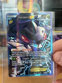 Pokemon Genesect EX Full Art Ultra Rare Holo Plasma Blast 97/101 - Image 1