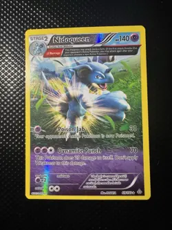 Pokemon TCG Nidoqueen (Omega) 69/160 XY-Primal Clash Reverse Holo - Image 1