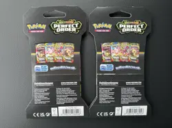 New Pokemon Perfect Order Sleeved Blister Full Art Set! All 4 Different Artworks - Image 3