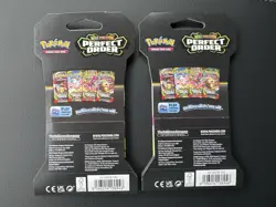 New Pokemon Perfect Order Sleeved Blister Full Art Set! All 4 Different Artworks - Image 5