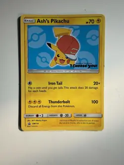 Ash's Pikachu - SM110, SM111, SM114 LP-HP - Image 4