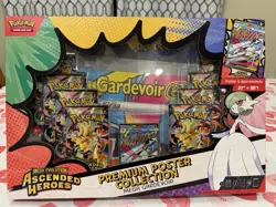 LOT OF 2 Pokemon Ascended Heroes Premium Poster Collection Gardevoir & Lucario - Image 3