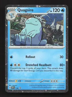 Quagsire 156 Holo Promo Scarlet & Violet Promo Pokemon Holo Near Mint - Image 1