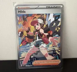 Pokemon White Flare Hilda Special Illustration Rare SIR 171/086 - Image 1