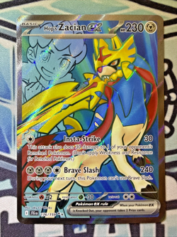 Hop's Zacian ex #176/159 - Pokemon Journey Together 2025 - Near Mint Pack Fresh - Image 1