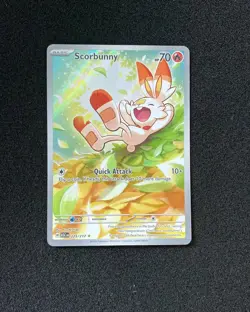 2026 Pokemon TCG English Ascended Heroes ASC EN 225/217 Scorbunny Holo JA75 - Image 1