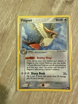 Pidgeot 2/17 Pokemon Promo Pop Series 2 Holo Rare Ex Era 2006 W/Swirl - Image 3