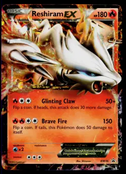 Reshiram EX - Holo BW36 Promo Pokemon Black and White Promos NM - Image 1