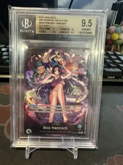 One Piece - Boa Hancock - 500 Years in the Future - OP07-038 - Alt Art - BGS 9.5 - Image 1