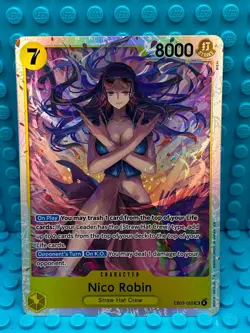 One Piece CCG Nico Robin EB03-005 Heroines Straw Hat Pirates - Image 1