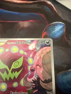 Pokemon Cynthia's Spiritomb 244/217 Basic 70 HP ASCi Raging Curse Card - Image 3