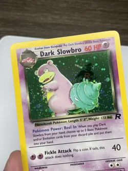 Dark Slowbro 12/82 Holo Rare Unlimited Team Rocket 2000 - Pokemon Card TCG (NM) - Image 3
