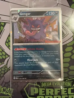 Pokemon TCG Gengar 050/088 Promo Sealed Stamped Gamestop Promo Card - Image 1