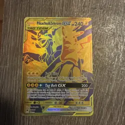 Pokemon TCG Pikachu & Zekrom GX SM248 Holo Promo Card - Image 1