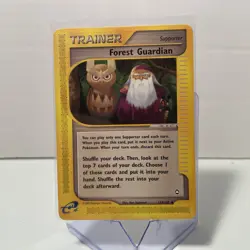 Forest Guardian 123/147-Aquapolis Vintage Pokemon TCG Card LP - Image 1