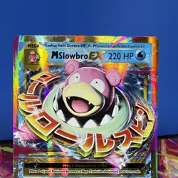 Pokemon Cards M Slowbro EX 27/108 Evolutions Holo Rare EX NM/M - Image 2