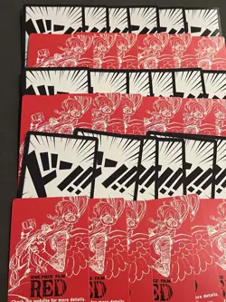 6pcs Don!! Card (One Piece Film Red PROMO) - Romance Dawn (OP01) - Image 3