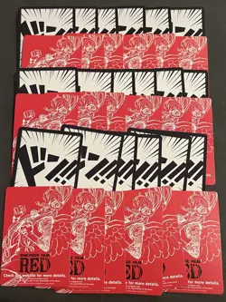 6pcs Don!! Card (One Piece Film Red PROMO) - Romance Dawn (OP01) - Image 4