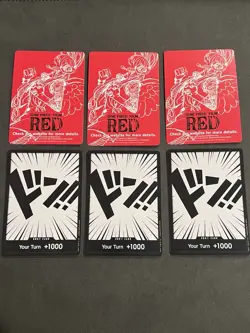 6pcs Don!! Card (One Piece Film Red PROMO) - Romance Dawn (OP01) - Image 5
