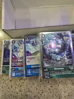 Digimon TCG 558 Card BT24 Time Stranger Bulk Lot Common Uncommon 78 Rare NM - Image 3