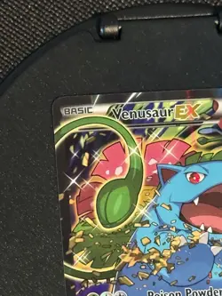 Venusaur EX XY123 Black Star Promo Full Art Pokemon Card Near Mint NM - Image 3