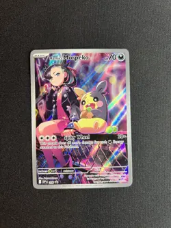 Marnie's Morpeko - SVP206 Promo Full Art Illustration Rare Pokemon Card TCG NM - Image 1