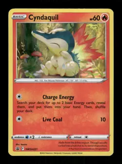 Pokemon Cyndaquil - (Cosmos Holo) Promo SWSH: Sword & Shield Promo Cards SWSH22 - Image 1