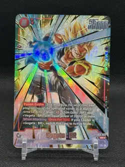 Gogeta : BR FB09-007 Alternate Art Dual Evolution Dragon Ball Card English - Image 1
