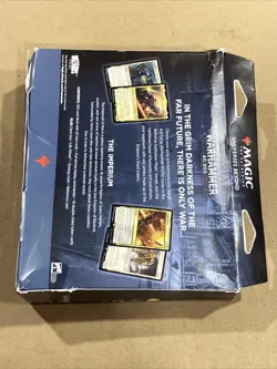 Magic Gathering MTG Universes Warhammer 40K Commander Deck New With Damage - Image 5