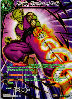 Piccolo Guardian of Earth BT18-065 SPR Foil Dragon Ball Super Card Game | NM - Image 1
