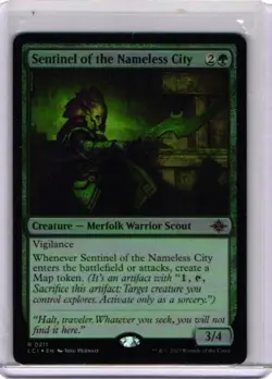 Sentinel of the Nameless City - Foil - The Lost Caverns of Ixalan #0211 MTG Magi - Image 1