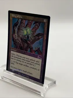 RING OF GIX reserve rare FOIL 1999 URZA'S LEGACY MTG Unplayed Near mint-Mint - Image 3