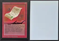 SIGNED MtG Magic Anson Maddocks _ Beta CE _ Artist Proof _ FALSE ORDERS _ 1/50! - Image 1