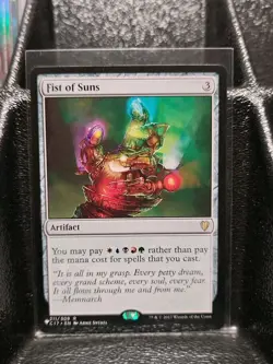 Fist of Suns Commander 2017 Regular 211/309 R Mana Swap Mtg Lotr - Image 1
