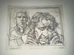 MTG (Magic The Gathering) Terese Nielsen Original Sketch Mourning Invasion Art - Image 2