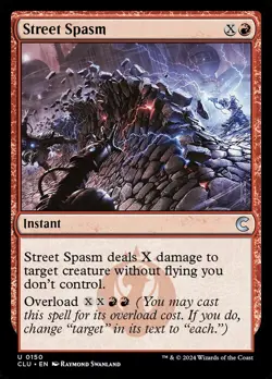 MTG Ravnica Clue Edition U Street Spasm #0150 - Image 1