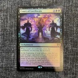 Court of Locthwain Wilds of Eldraine Commander MTG Foil VLP - Image 1